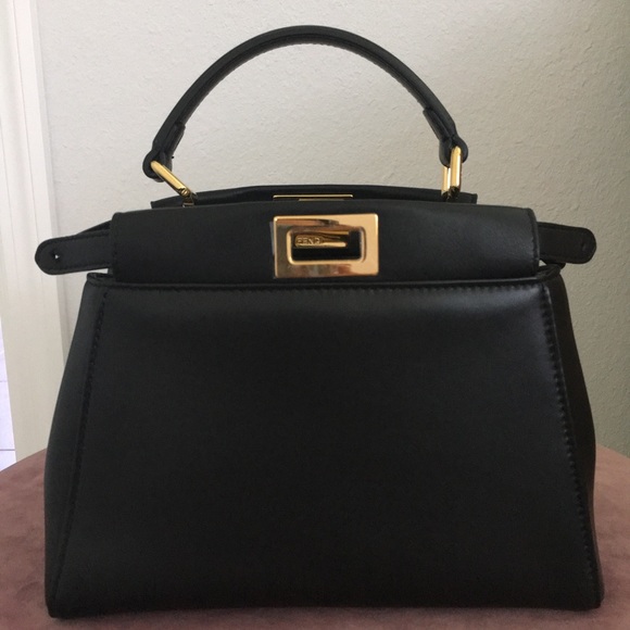 Fendi Handbags - Fendi mini peekaboo bag
